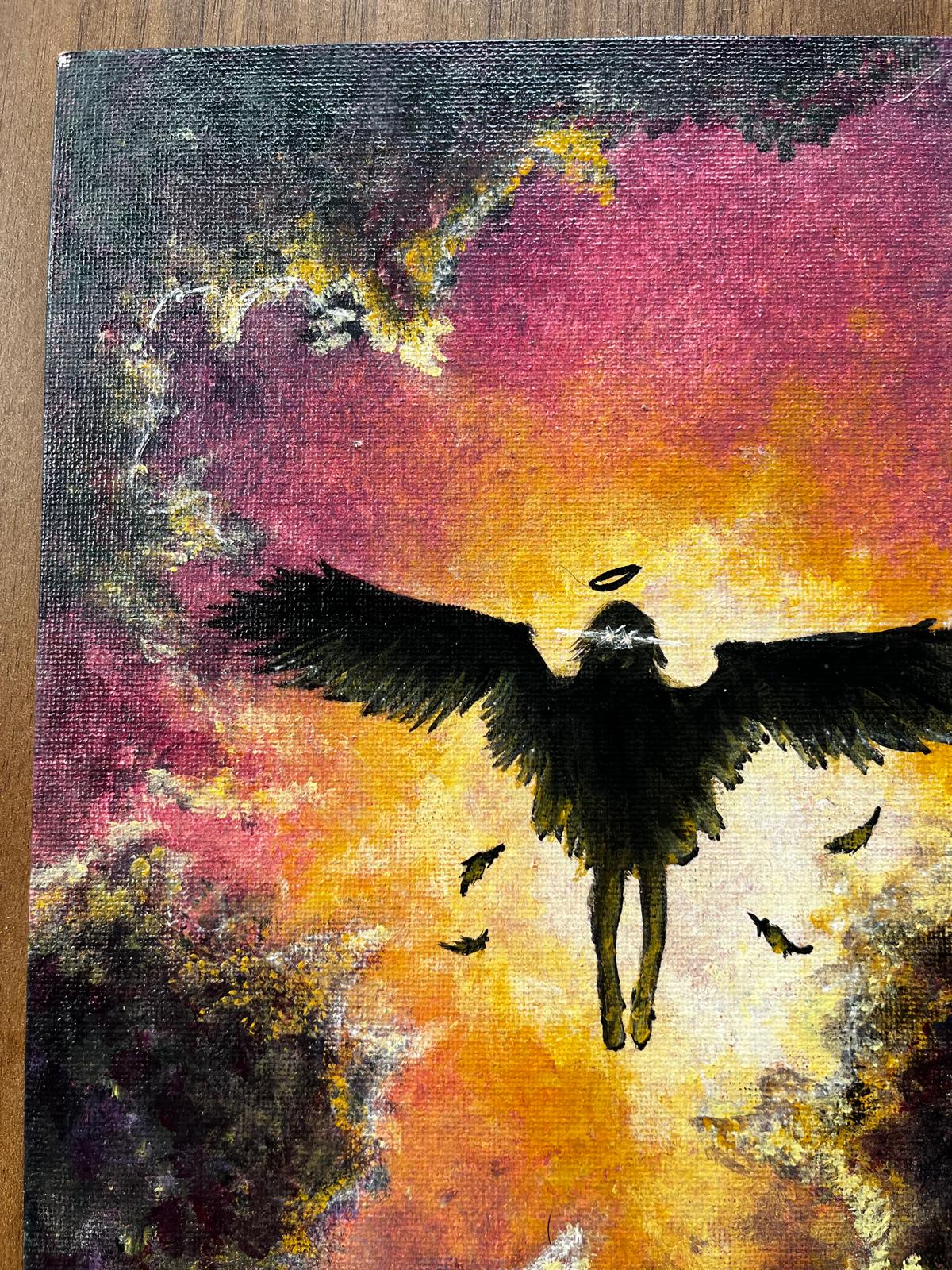 Celestial Rise – 8×10 Original Artwork