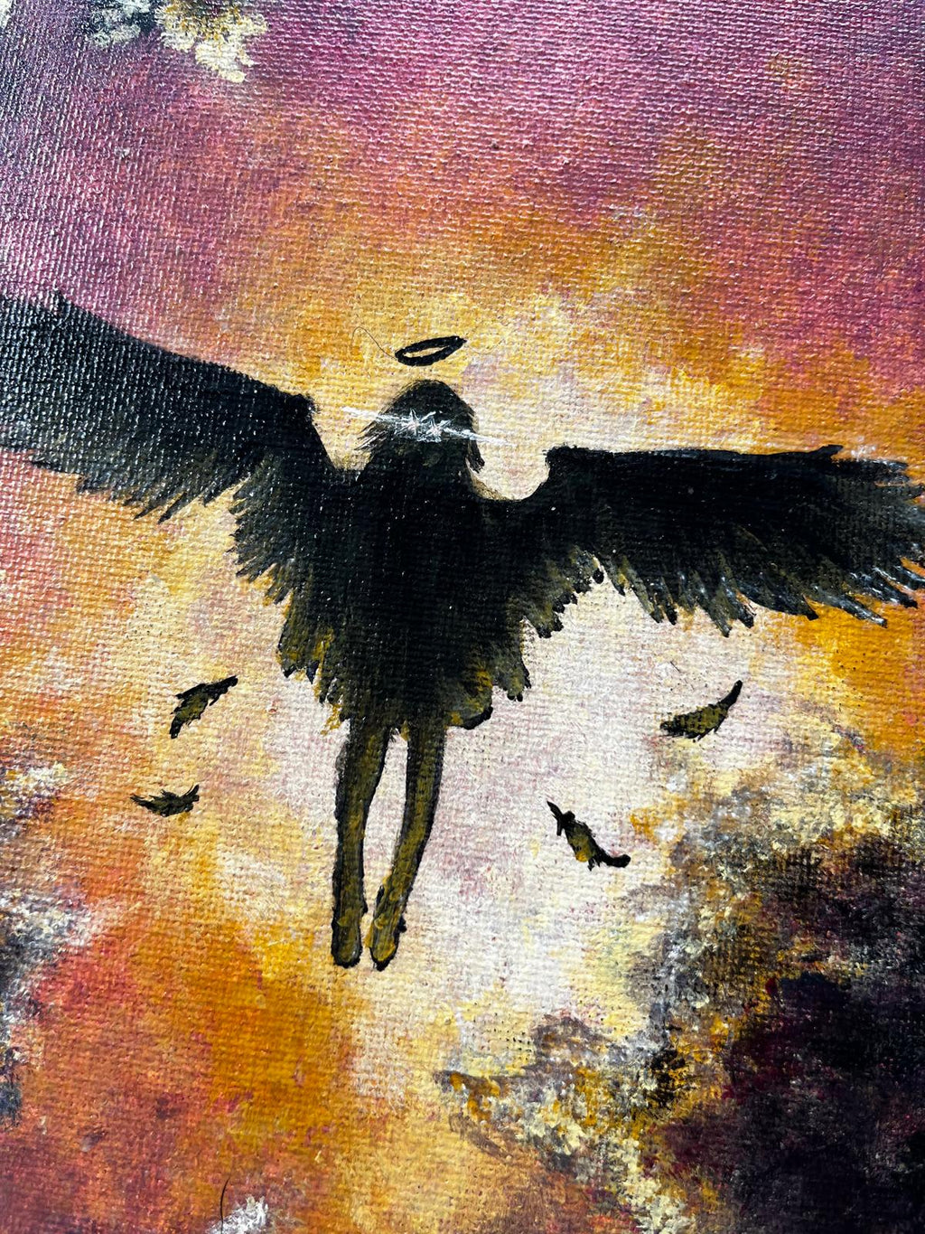 Celestial Rise – 8×10 Original Artwork